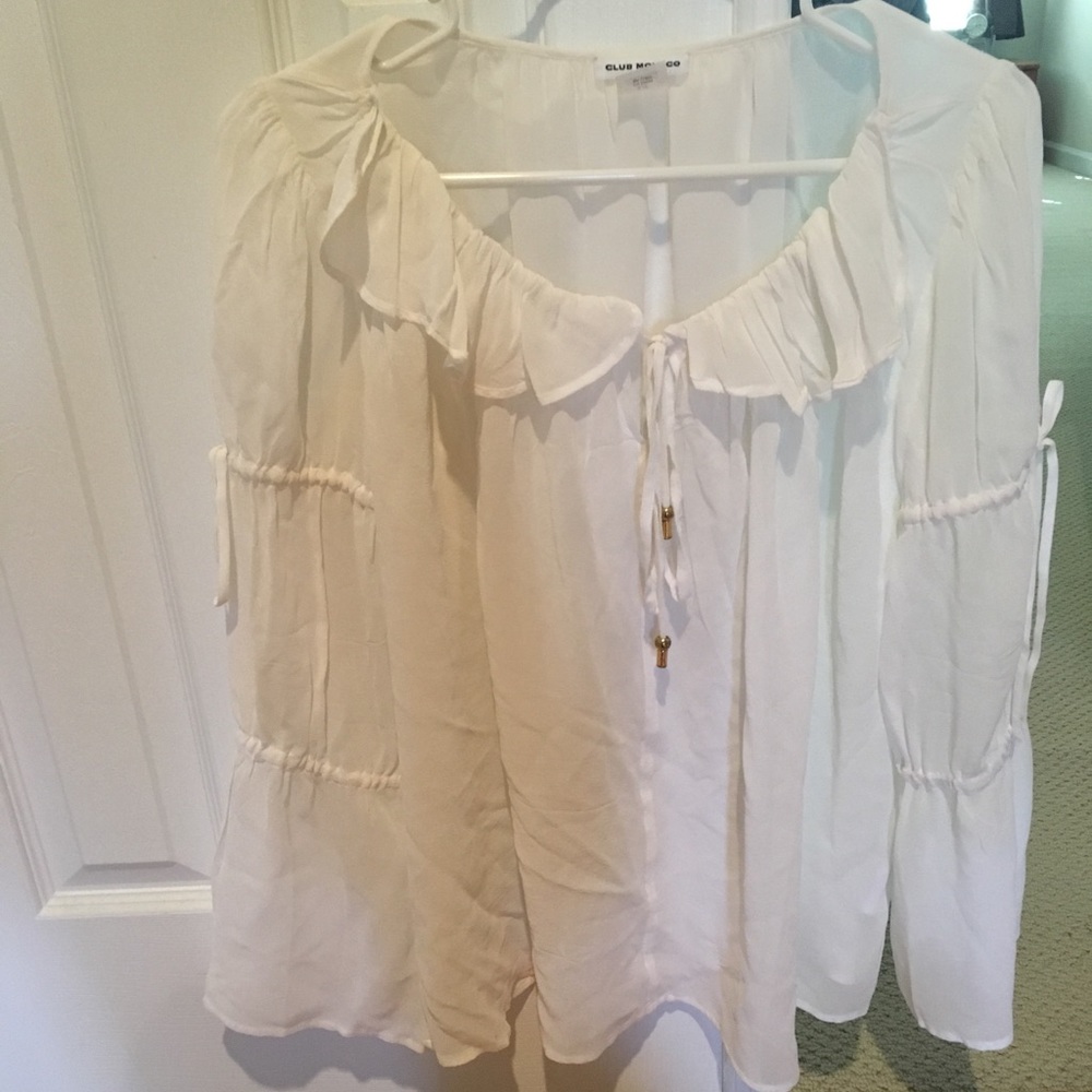 White blouse from club monaco